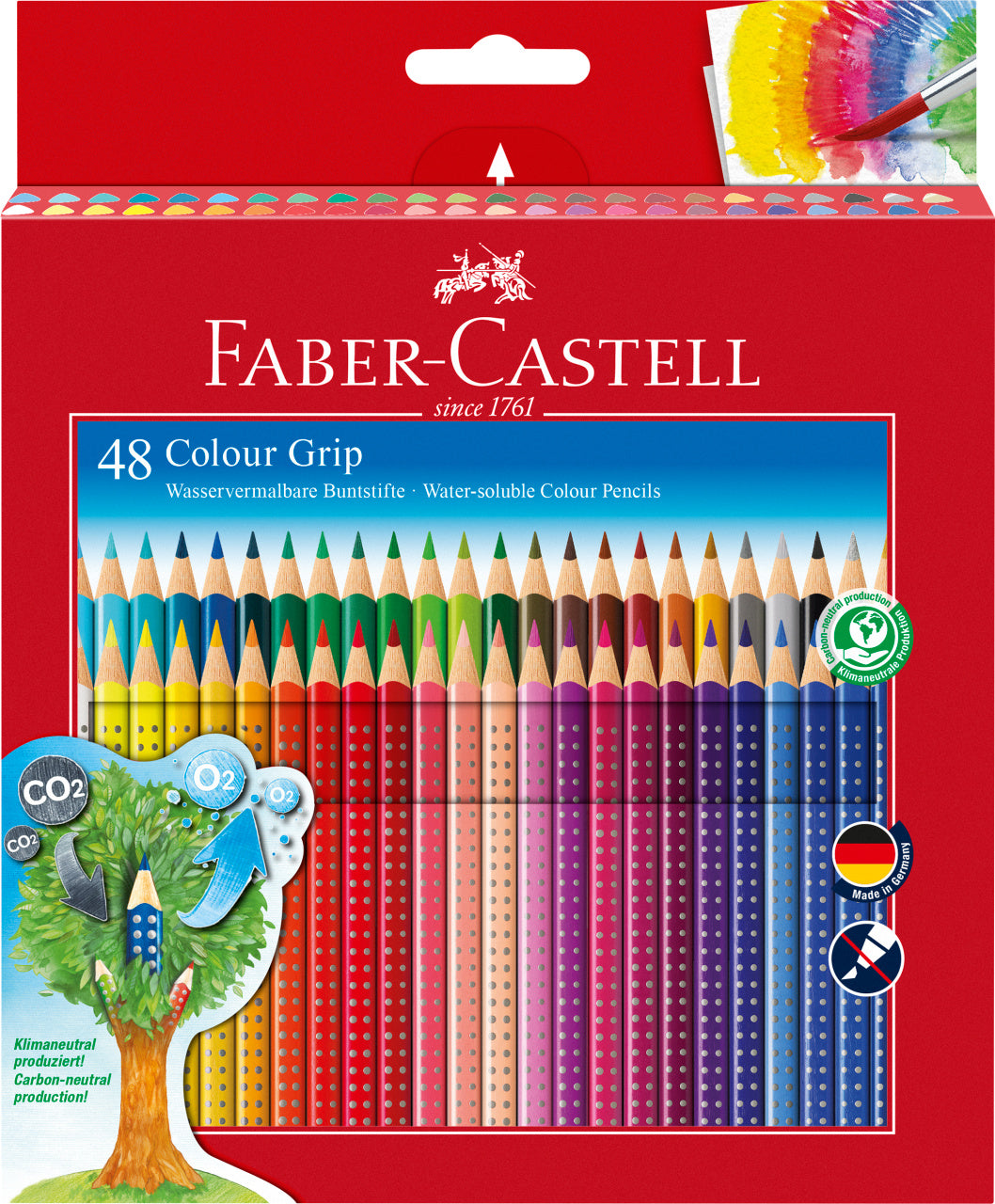 CREIOANE COLORATE 48 CULORI GRIP FABER-CASTELL CREIOANE COLORATE 48 CULORI GRIP FABER-CASTELL